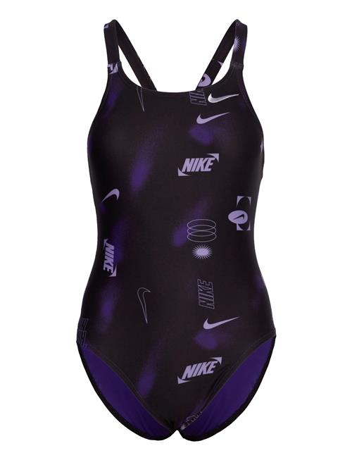 NIKE SWIM | Nike Hydrastrong Multi Print Fastback One Piece | 40