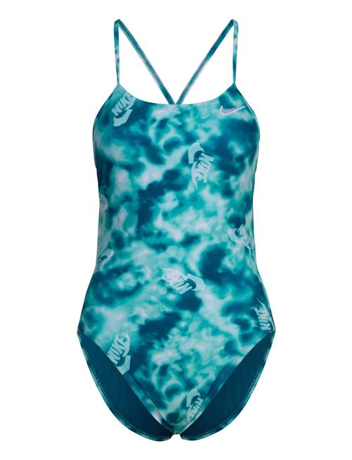 NIKE SWIM | Nike Hydrastrong Multi Print Cutout One Piece | 38