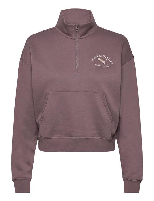 PUMA | Puma Class Comfort Half-Zip Short Crew Fl | S