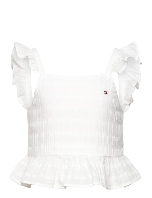 Tommy Hilfiger | Textured Cotton Top Slvls | 176