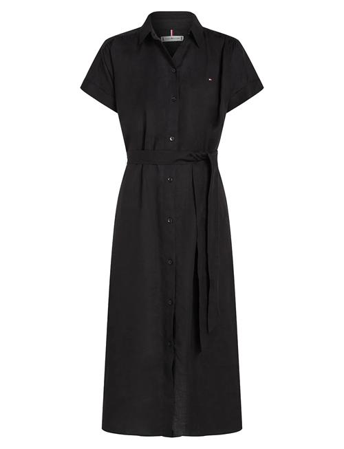 Tommy Hilfiger | Ess Linen S/S Midi Shirt Dress | 36