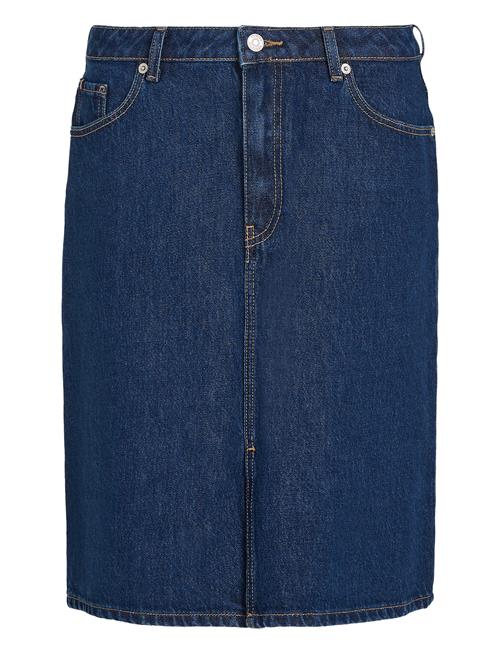 Tommy Hilfiger | Dnm Knee Straight Skirt Rw Ace | 36