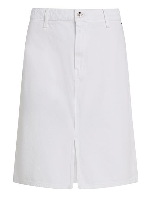 Tommy Hilfiger | Dnm Knee Straight Skirt Rw White | 34