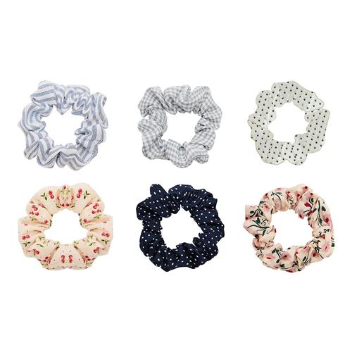 Mimi & Lula Mon Cheri 6-pak Scrunchies Multi  Multi  One Size  Blå  One Size 3-8 Years kvinde
