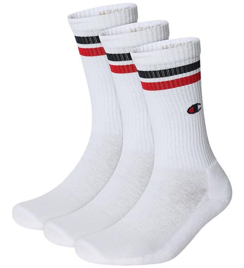 Champion Strømper - 3-pak Crew - White