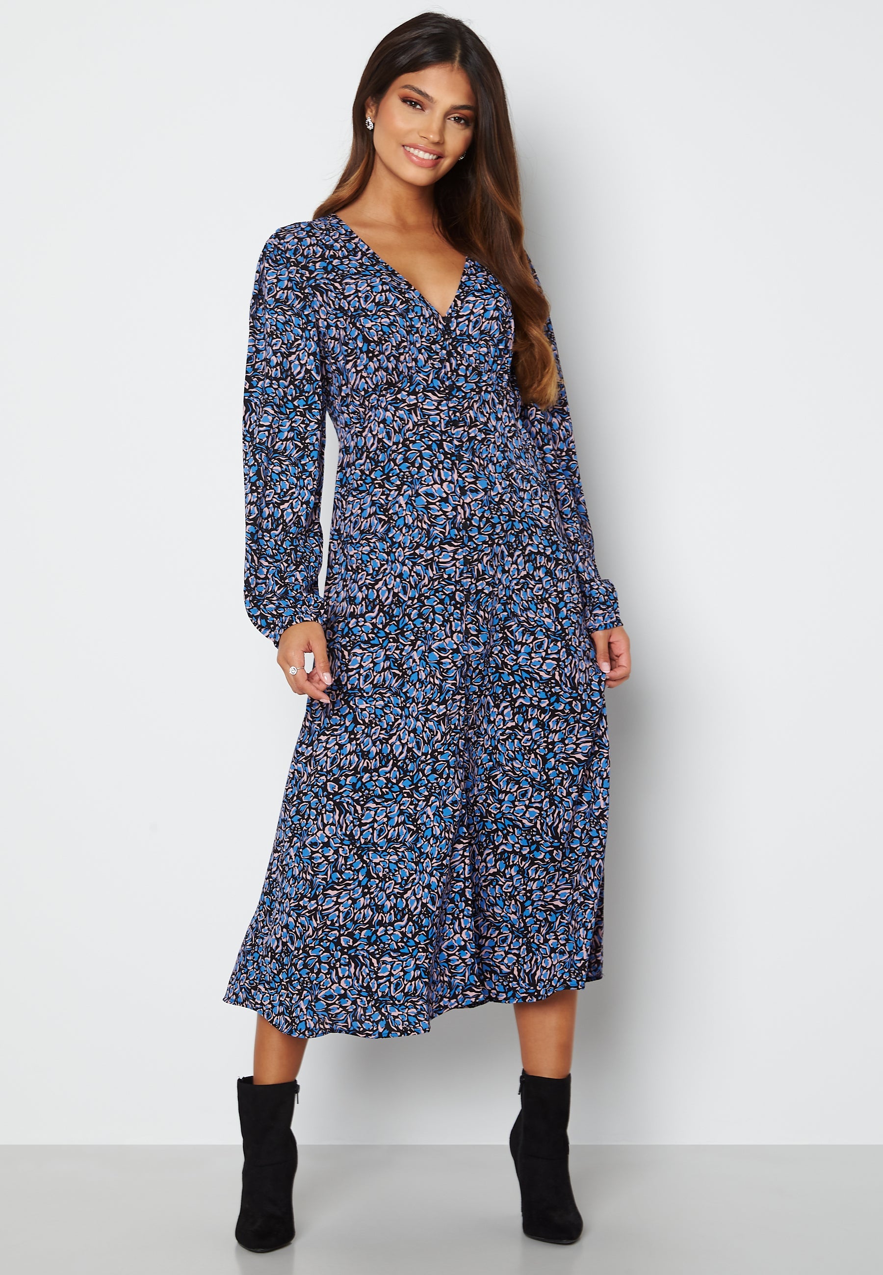 ONLY Tanny L/S Midi Dress