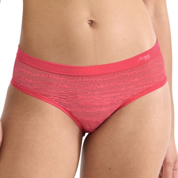 Sloggi Trusser FREE Evolve Hipster Lace Rosa Sloggi 01 Dame