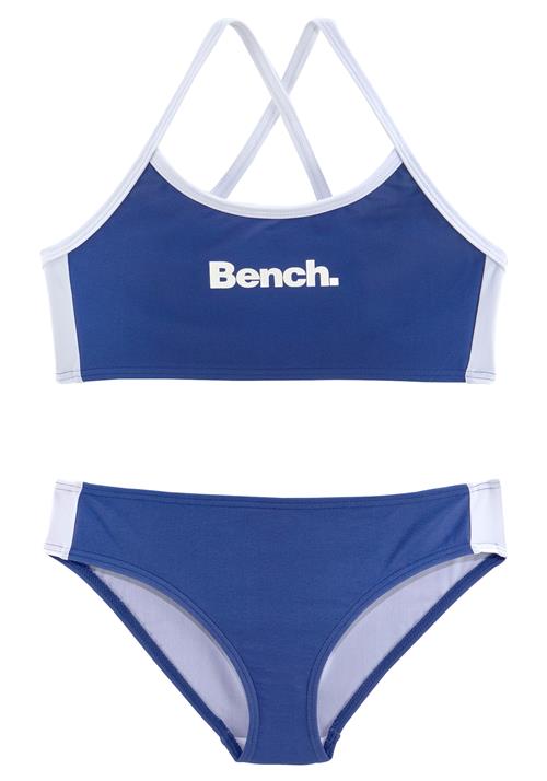 BENCH Bikini  royalblå / hvid