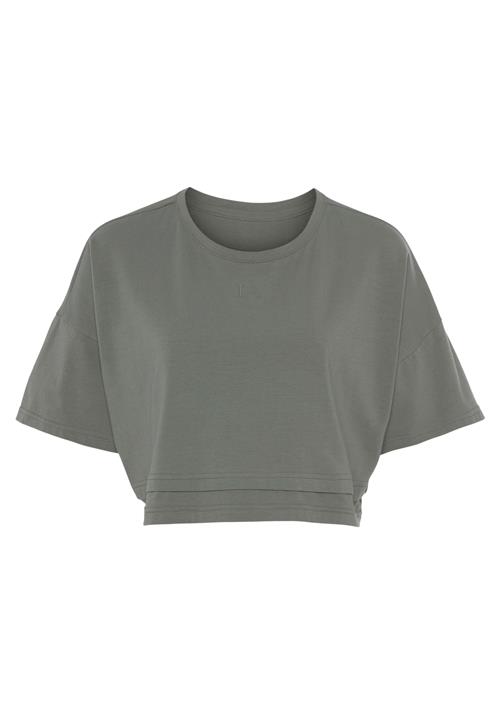 Se LASCANA Shirts  grå / grøn hos About You