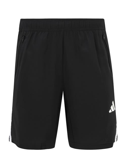 ADIDAS PERFORMANCE Sportsbukser 'Essential'  sort / hvid