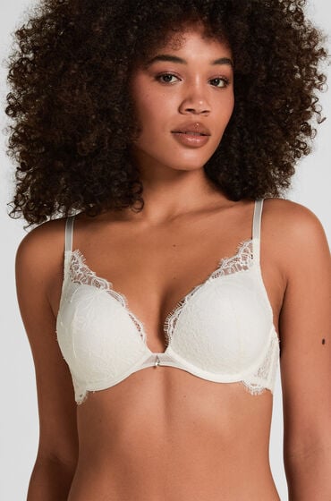 Hunkemöller Prina Push-Up-Maximizer-bh Hvid