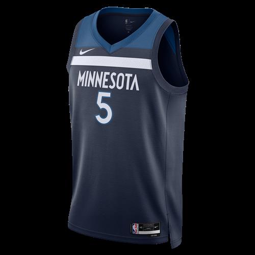 Minnesota Timberwolves Icon Edition Nike Dri-FIT NBA Swingman-trøje til mænd - blå