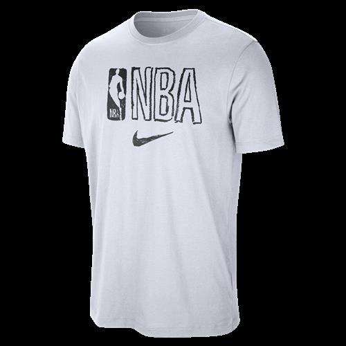 NBA Essential Nike NBA-T-shirt til mænd - hvid
