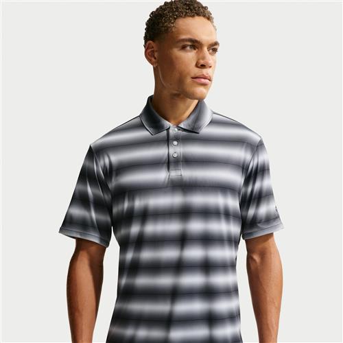 Nike Par Dri-FIT-golfpolo til mænd - sort