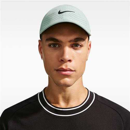 Nike Dri-FIT ADV Club-ustruktureret tenniskasket - grøn