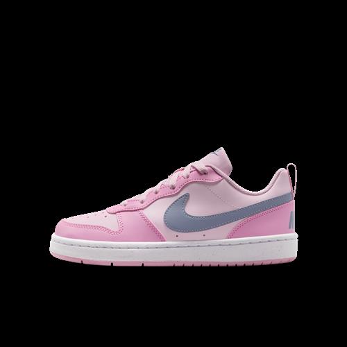 Nike Court Borough Low Recraft-sko til større børn - Pink