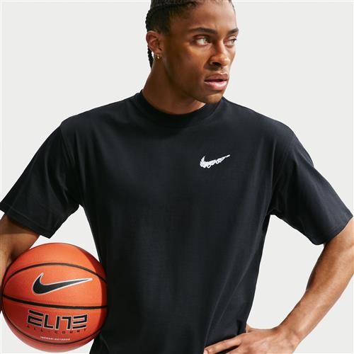 Nike Basketball-T-shirt til mænd - sort