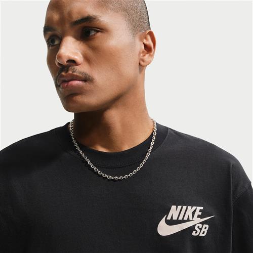 Nike SB-skater-T-shirt med logo - sort