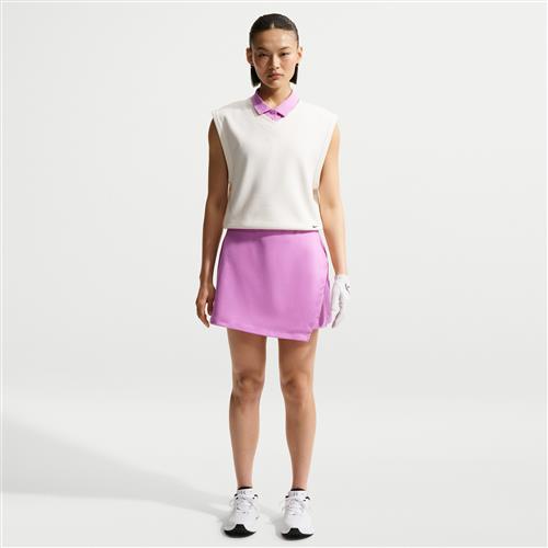 Nike Golf Club Dri-FIT-golfnederdel til kvinder - lilla