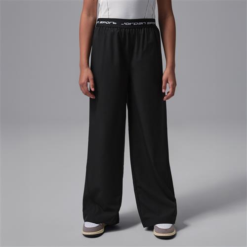 Vævede Jordan Perform Sport-bukser til større børn - sort