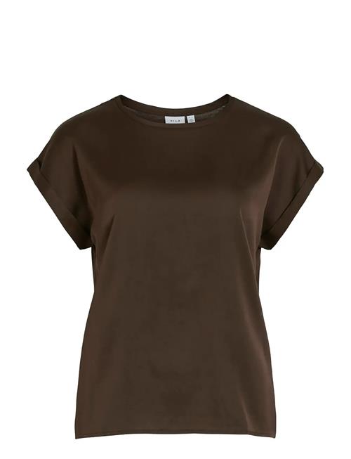 Vila | Viellette S/S Satin Top - Noos | 40