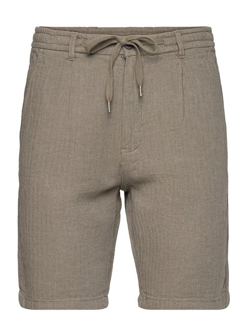 Lindbergh | Linen Blend Herringbone Short | L