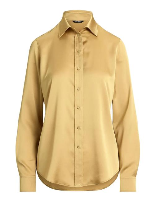 Lauren Ralph Lauren | Classic Fit Satin Charmeuse Shirt | XL
