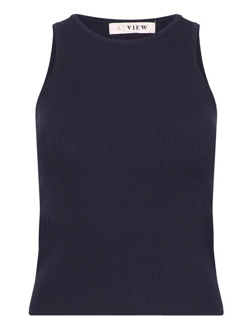 A-View | Rib Knit Tank Top | L