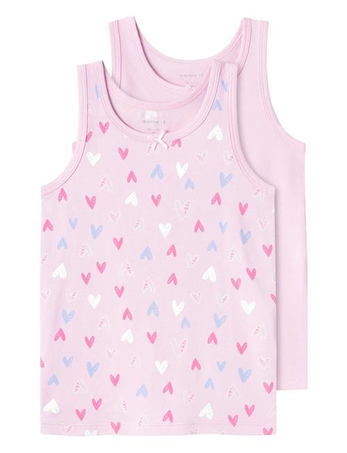 name it | Nmftank Top 2P Pink Hearts Noos | 104