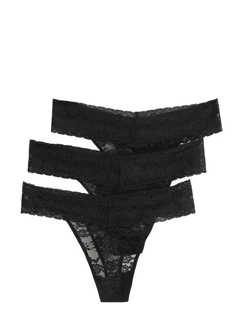 Lindex | Brief Thong Low Lacey 3 Pack | M