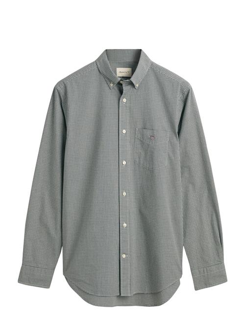 GANT | Reg Poplin Micro Check Shirt | S