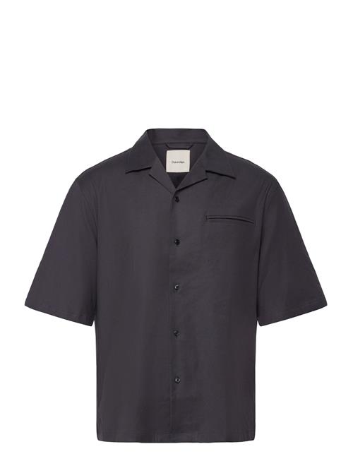 Calvin Klein | Ss Linen Lyocell Camp Relaxed Sh | XL