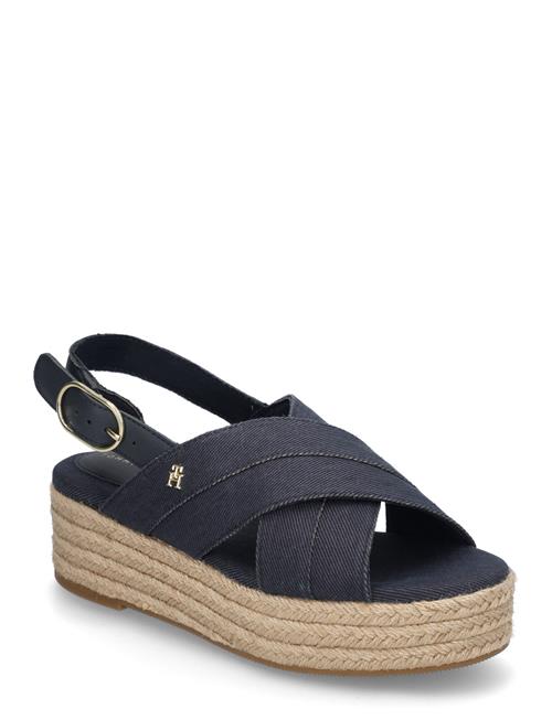 Tommy Hilfiger | Denim Espadrille Platform Sandal | 40