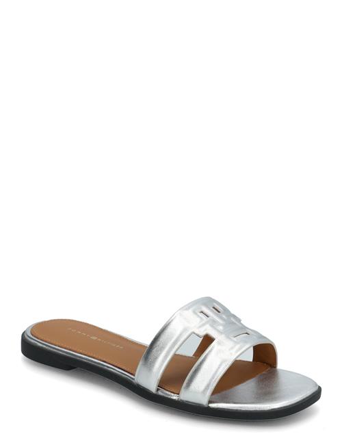 Tommy Hilfiger | Th Logo Strap Metallic Mule | 40