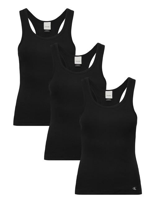 Calvin Klein | Scoop Neck Cotton Tank 3Pk | S