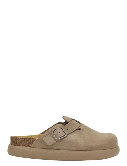 Scholl | Sl Fae Chunky Suede Dark Beige | 40