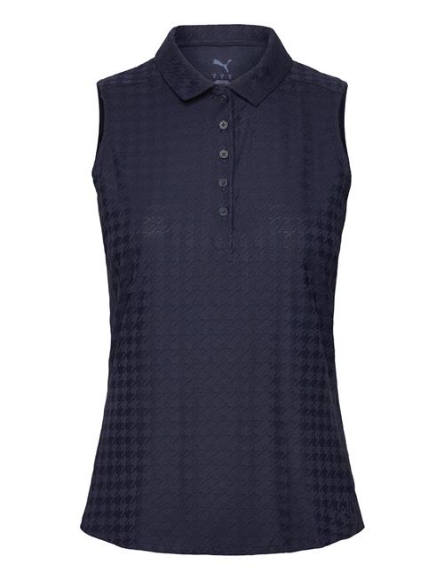 PUMA Golf | W Houndstooth Sl Polo | M