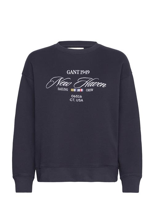 GANT | Graphic C-Neck Sweat | M