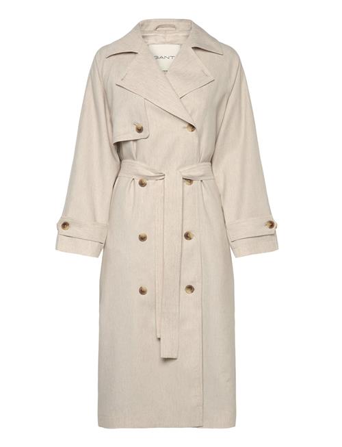 GANT | Linen Blend Trench Coat | XL