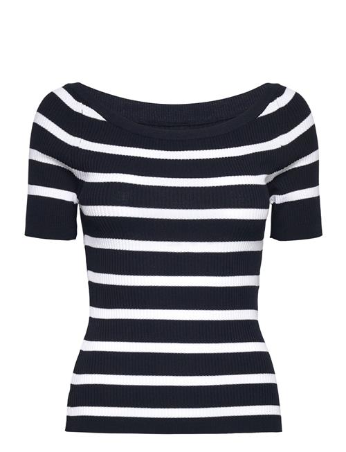 Gant | Striped Rib Knit Off Shoulder Ss | XL/XXL