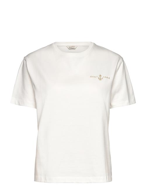 GANT | Embroidered Anchor Ss T-Shirt | S