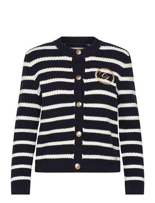 GANT | Striped Cotton Knit Jacket | L