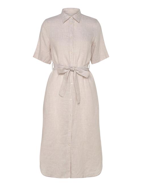GANT | Reg Linen Ss Shirt Dress | 42