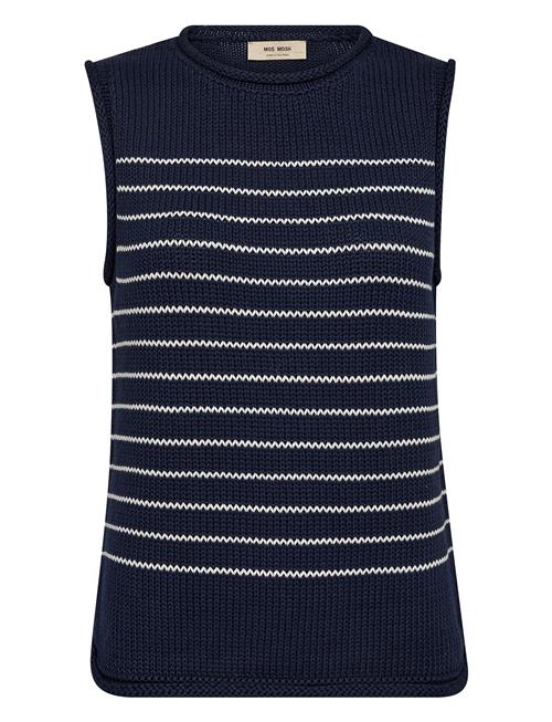 MOS MOSH | Mmaubin Sl Stripe Knit Top | M