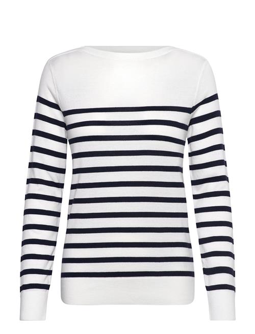 GANT | Fine Knit Striped Boat Neck | M