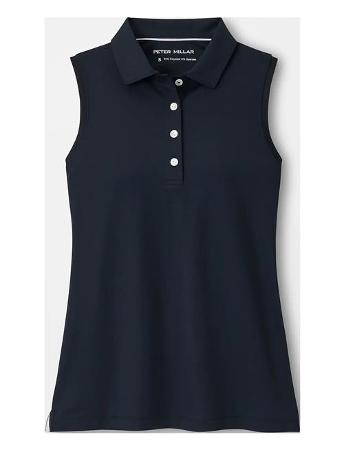 Peter Millar | Banded Sport Mesh Sleeveless Button Polo | M