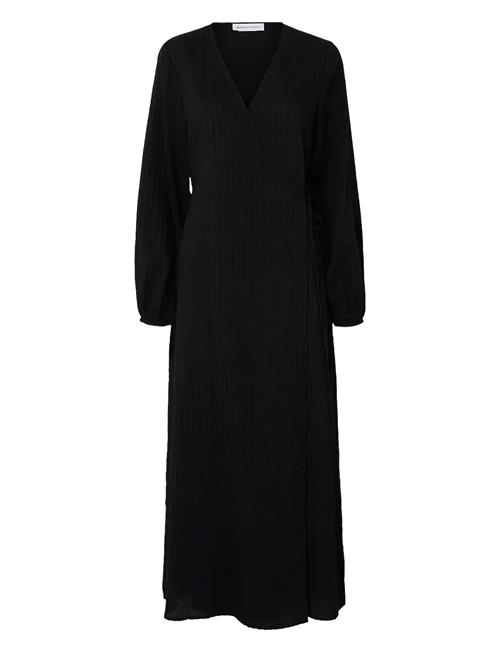 Selected | Slflucia-Susie Ls Ankle Wrap Dress B | 34