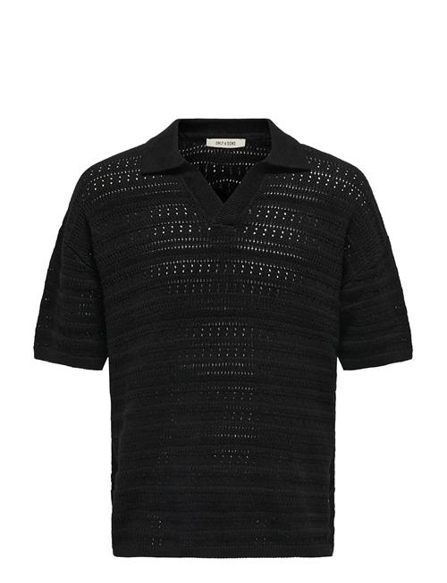 ONLY & SONS | Onsgrayson Ds 5 Chochet Polo Knit Noos | XL
