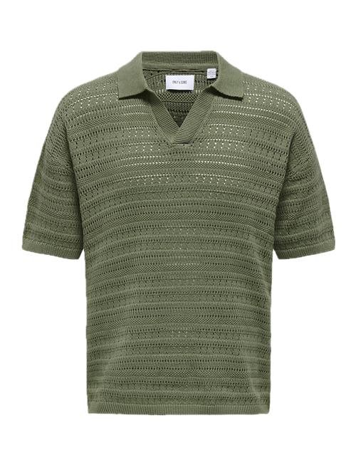 ONLY & SONS | Onsgrayson Ds 5 Chochet Polo Knit Noos | S