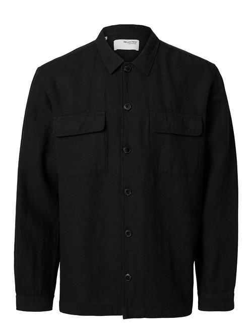 Selected | Slm-Leroy Linen Blend Overshirt Ls Noos | L